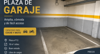 Plaza de Garaje en Venta – Amplia y Fácil Acceso – Alcobendas calle Valladolid