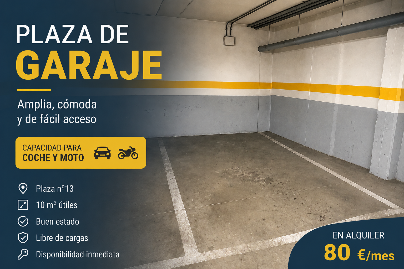 Plaza de garaje en alquiler - Calle Valladolid, Alcobendas